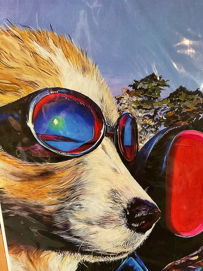 Waylon Living His Best Life - Dog Art Print