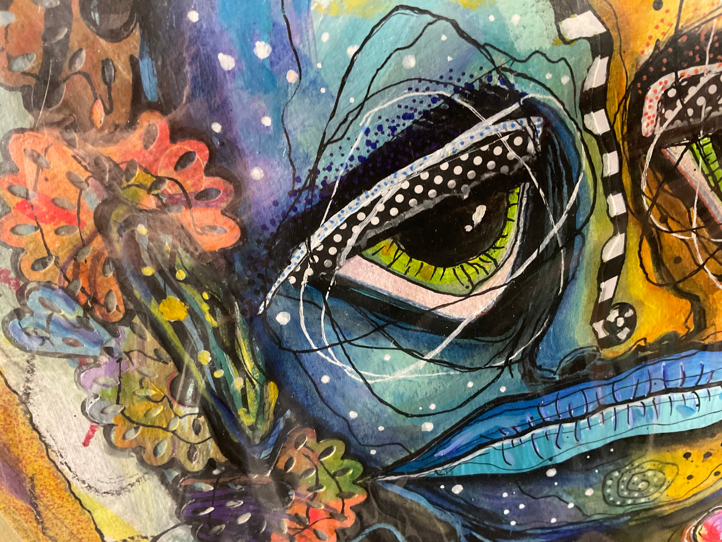 "What's It All About Alfie?" - Mixed Media Portrait