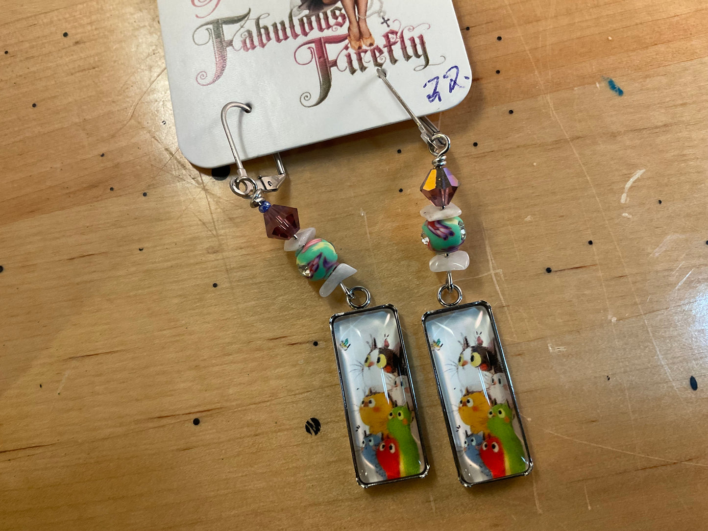 Curious Cat Earrings - Choose YOUR Style!