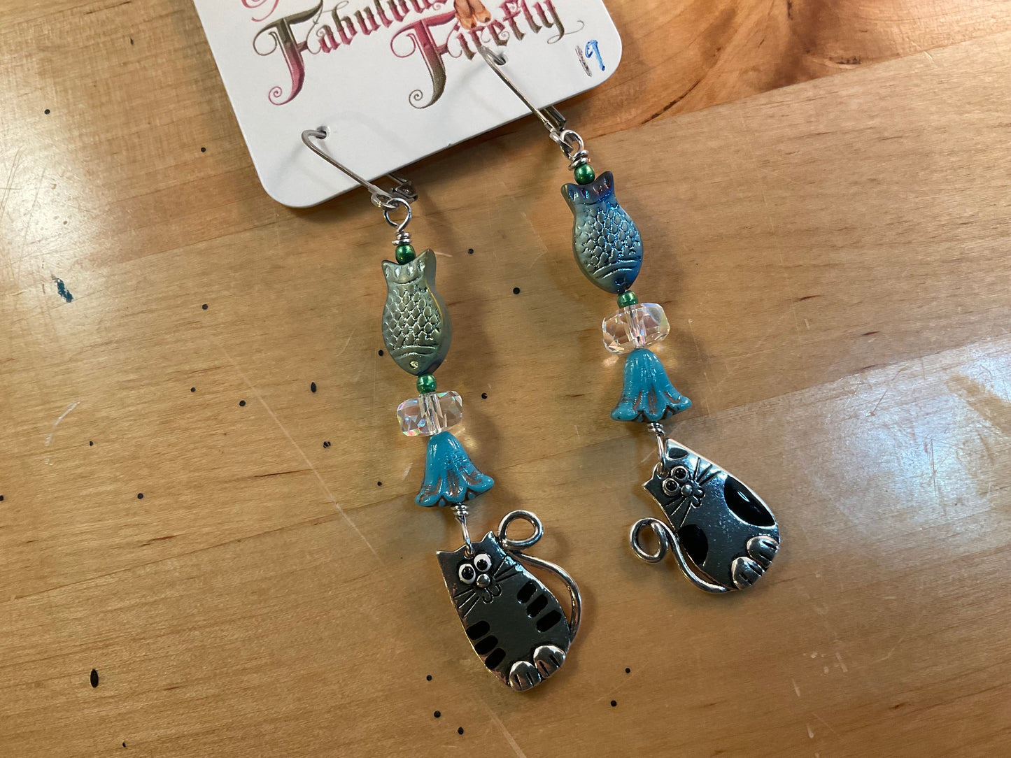 Curious Cat Earrings - Choose YOUR Style!