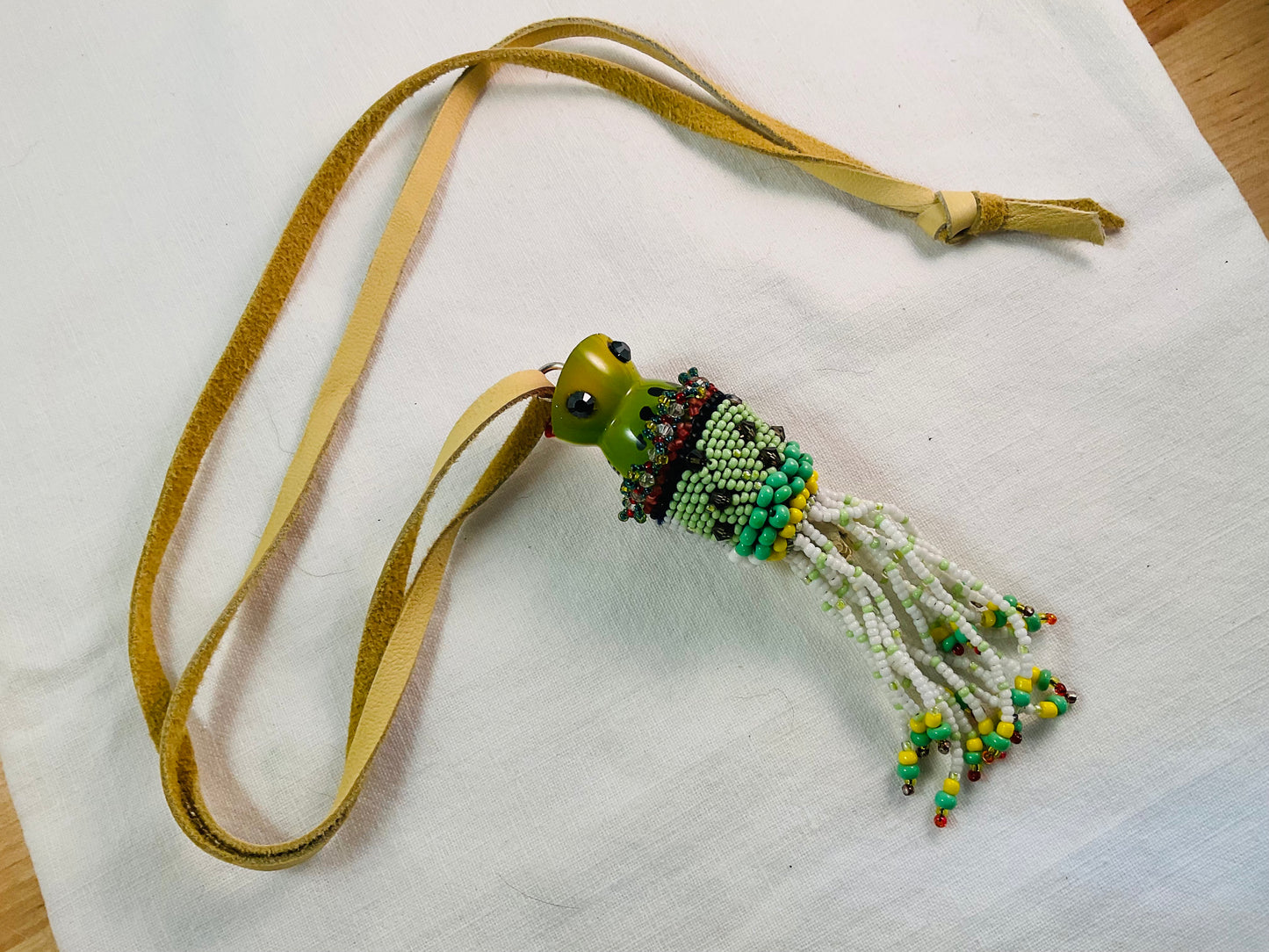 Northwoods Hula Queen - Beaded Minnesota Fishing Lure Necklace