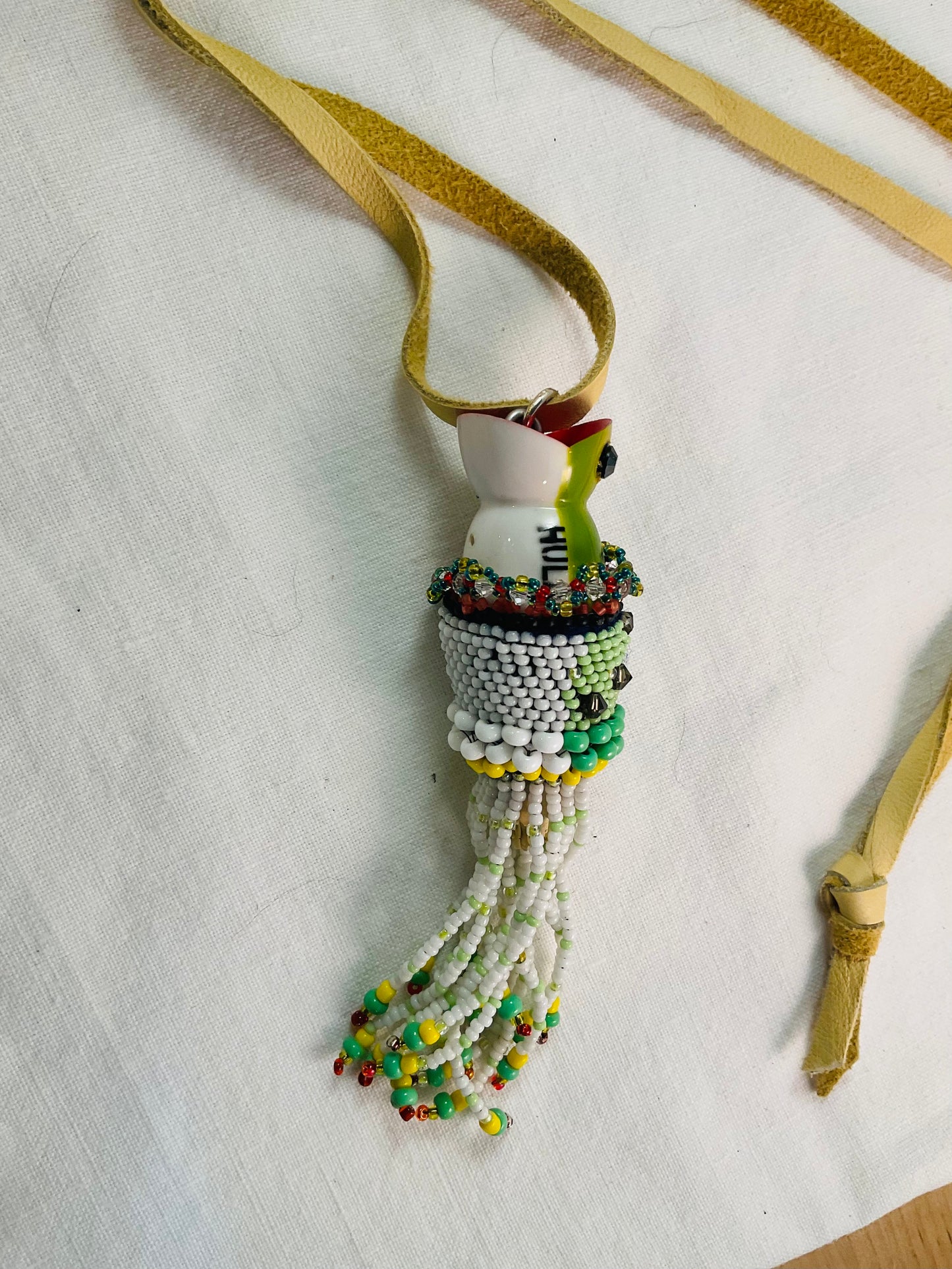 Northwoods Hula Queen - Beaded Minnesota Fishing Lure Necklace