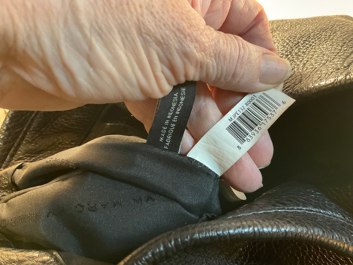 Marc by Marc Jacobs Vintage Black Leather Shoulder Bag