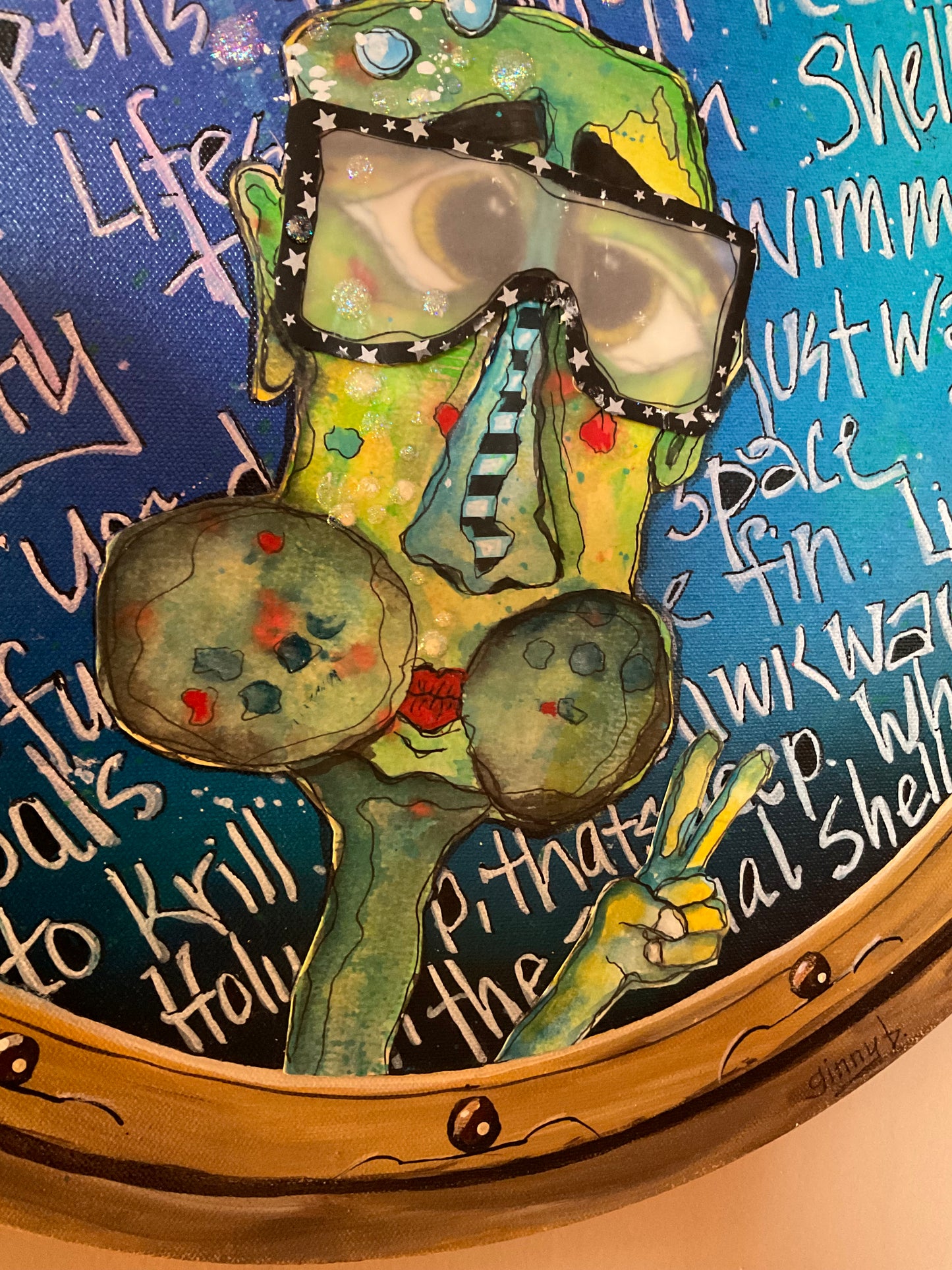 Shell Yeah, I Sea You - Painting