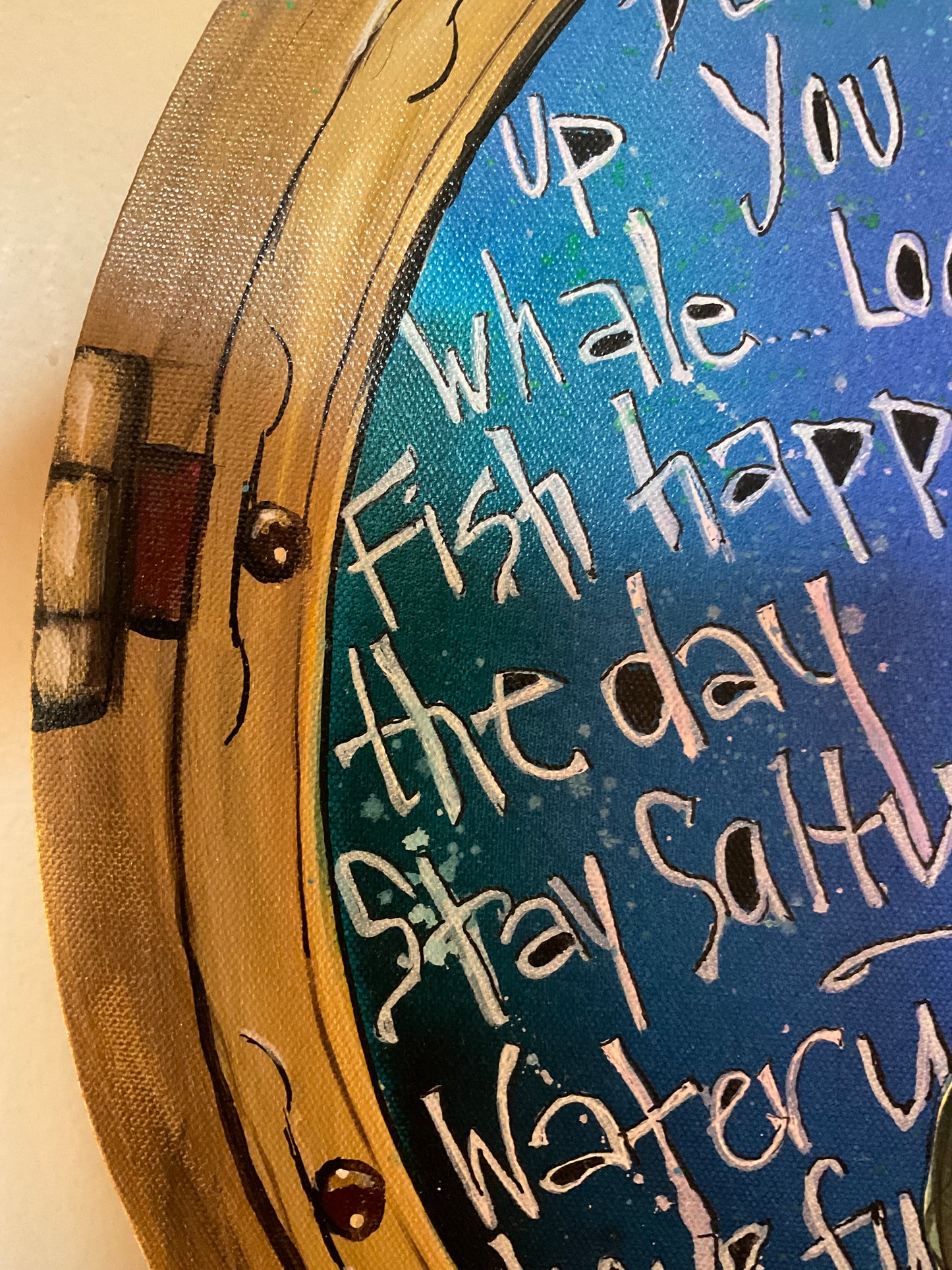 Shell Yeah, I Sea You - Painting