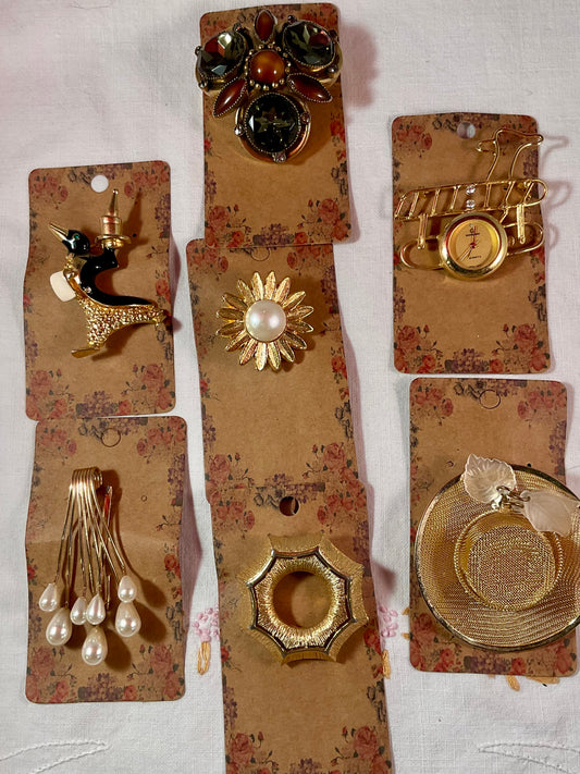 Vintage Brooch Collection – Choose Your Favorite | Statement Pins & Novelty Jewelry