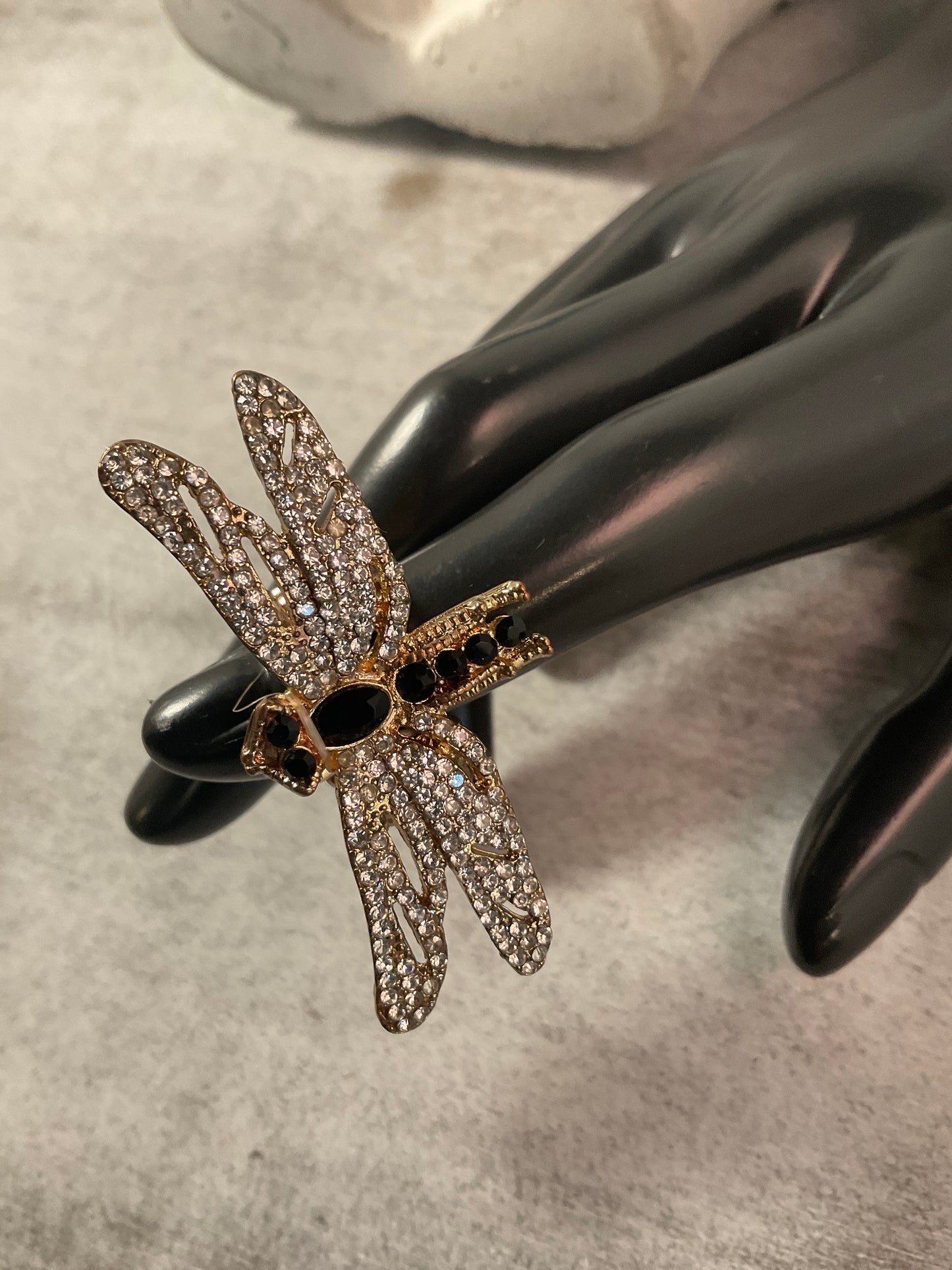 Beaded Bloom Statement Rings