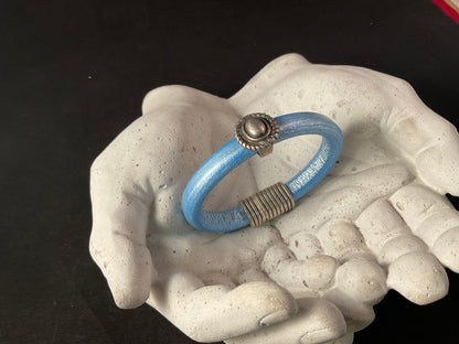 Boho Leather Statement Bracelets – Magnetic Clasp Artisan Collection