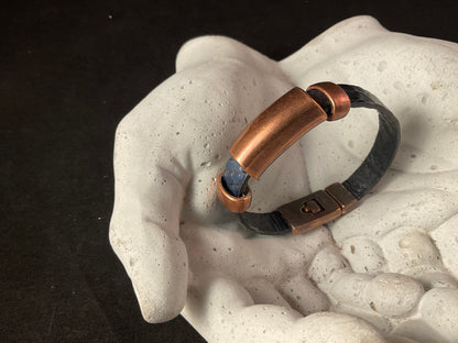 Boho Leather Statement Bracelets – Magnetic Clasp Artisan Collection