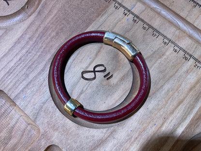 Boho Leather Statement Bracelets – Magnetic Clasp Artisan Collection