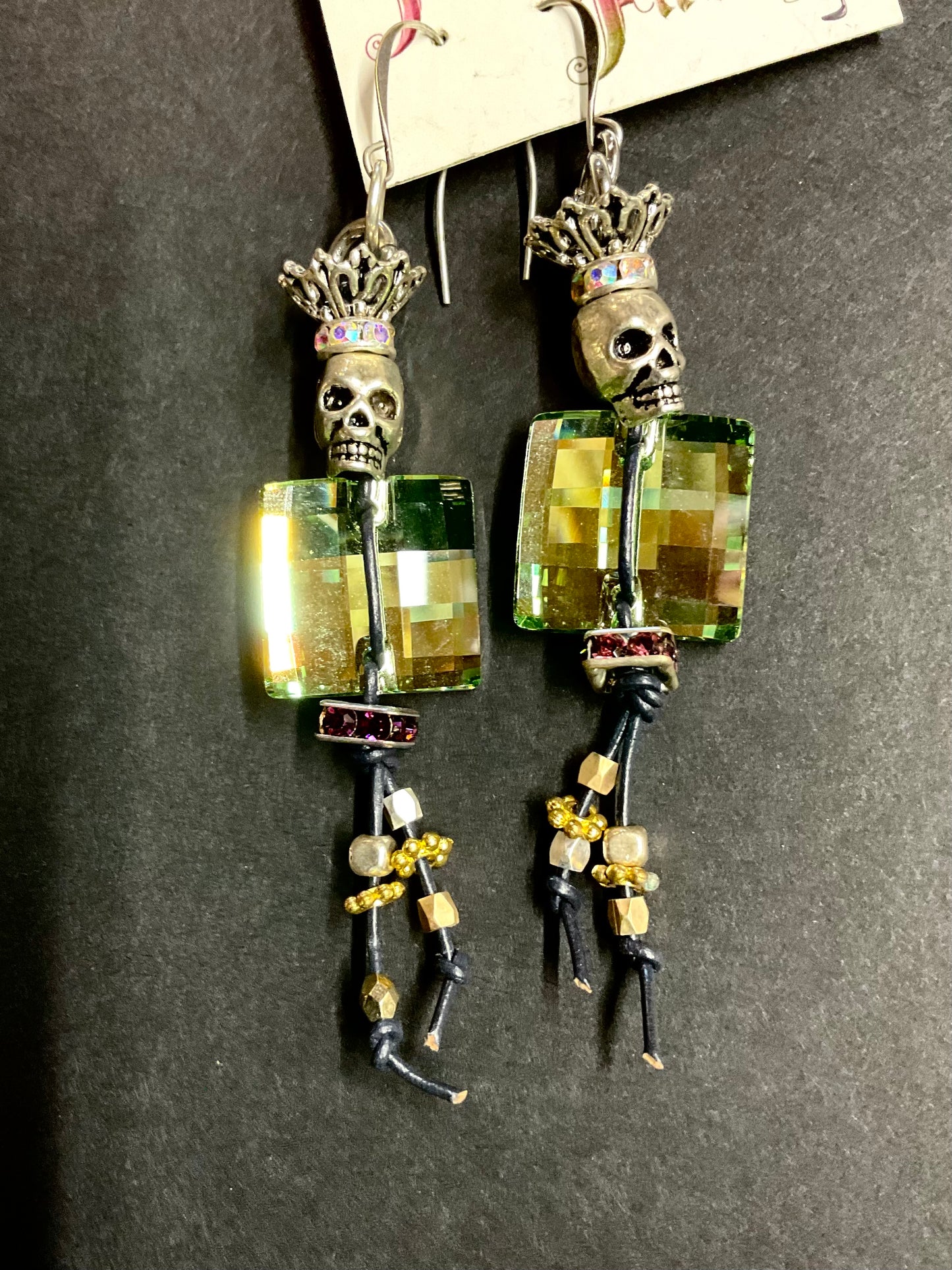 Handmade Statement Earrings – Ceramic Beads, Swarovski Crystals, Skulls, Tassels & Artisan Designs | Fabulous Firefly