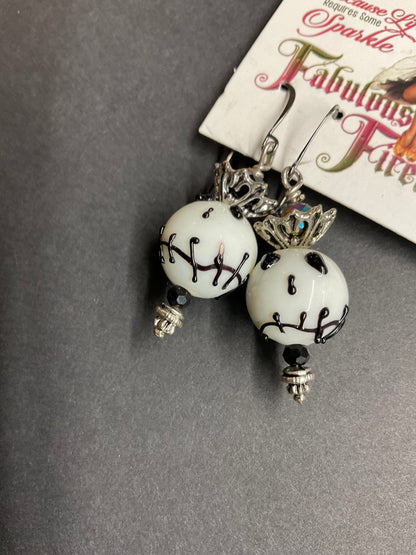 Handmade Statement Earrings – Ceramic Beads, Swarovski Crystals, Skulls, Tassels & Artisan Designs | Fabulous Firefly