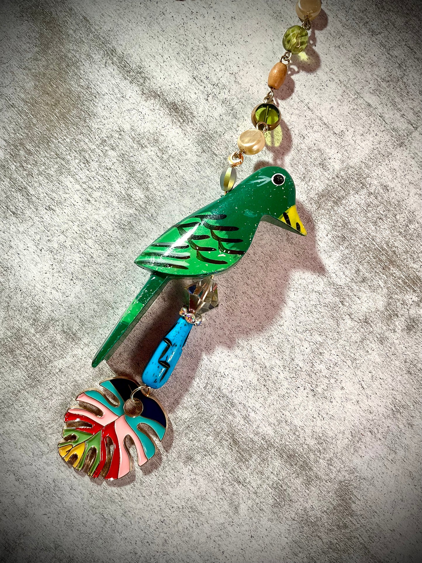 Tropical Perch — Parrot Window Hanger