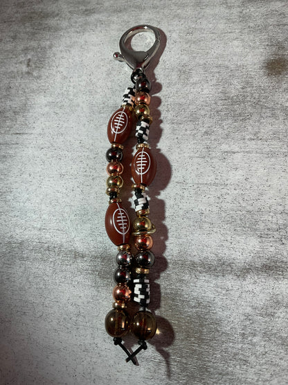 Happy Vibes Charms – Colorful Beaded Purse & Backpack Charms