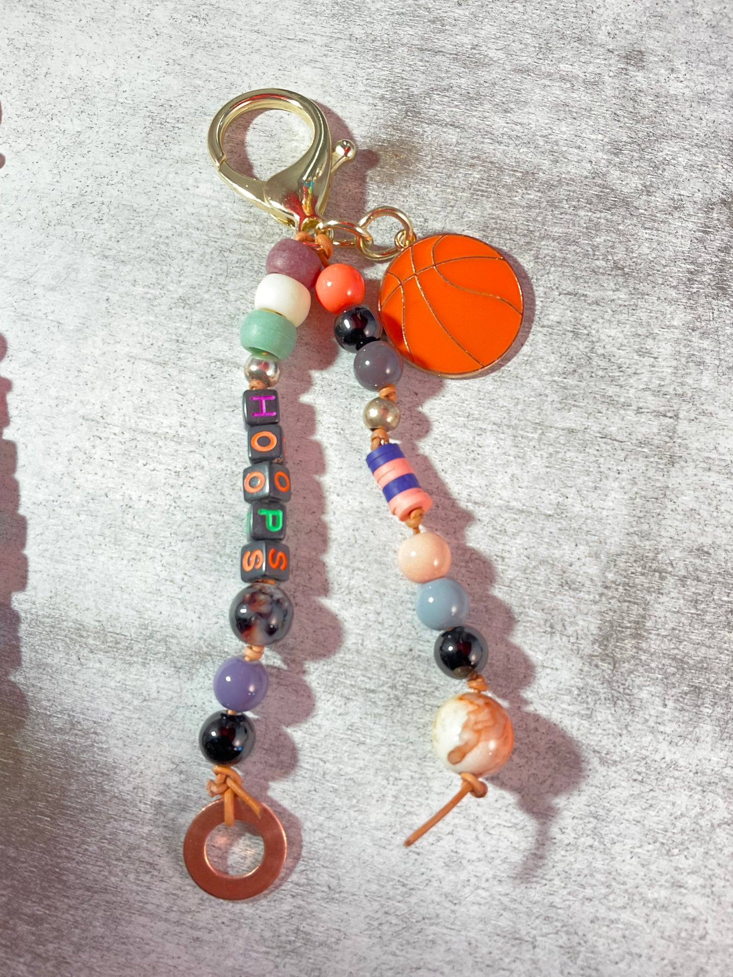 Happy Vibes Charms – Colorful Beaded Purse & Backpack Charms