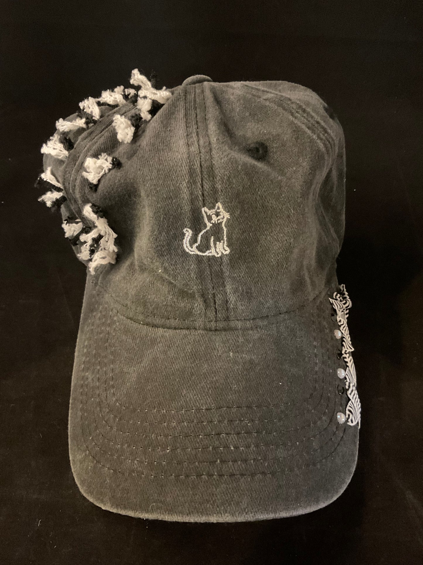 Boho Embroidered Baseball Hats | One-of-a-Kind Handcrafted Caps
