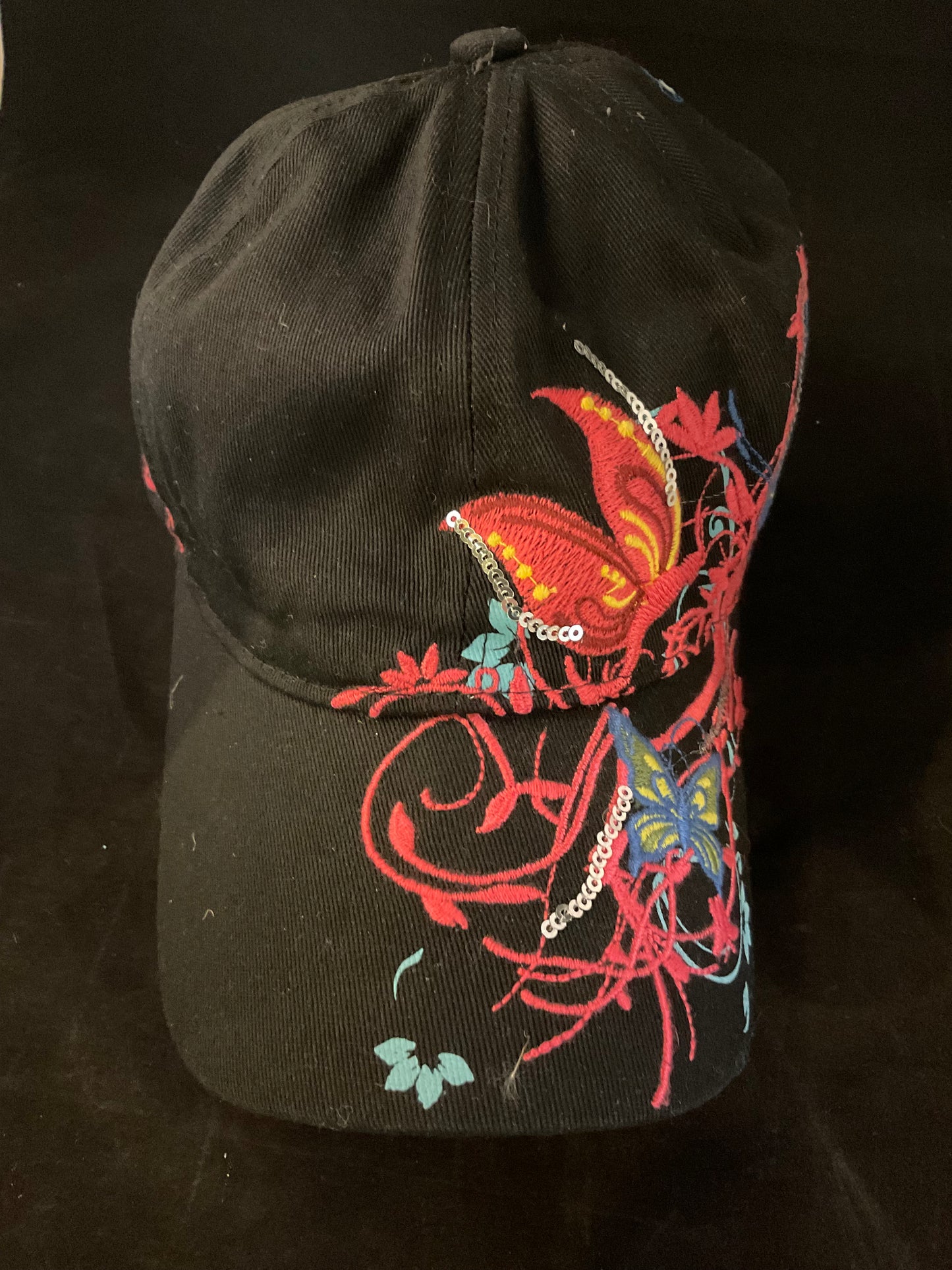 Boho Embroidered Baseball Hats | One-of-a-Kind Handcrafted Caps