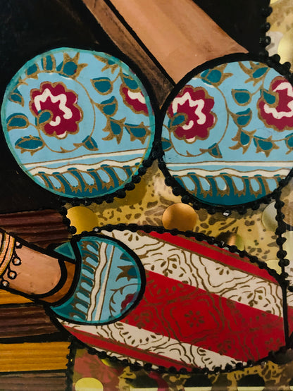 Painting - First Date multi-media