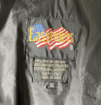 Vintage Easyriders Women’s XL Leather Moto Jacket – Heavyweight Riding Classic