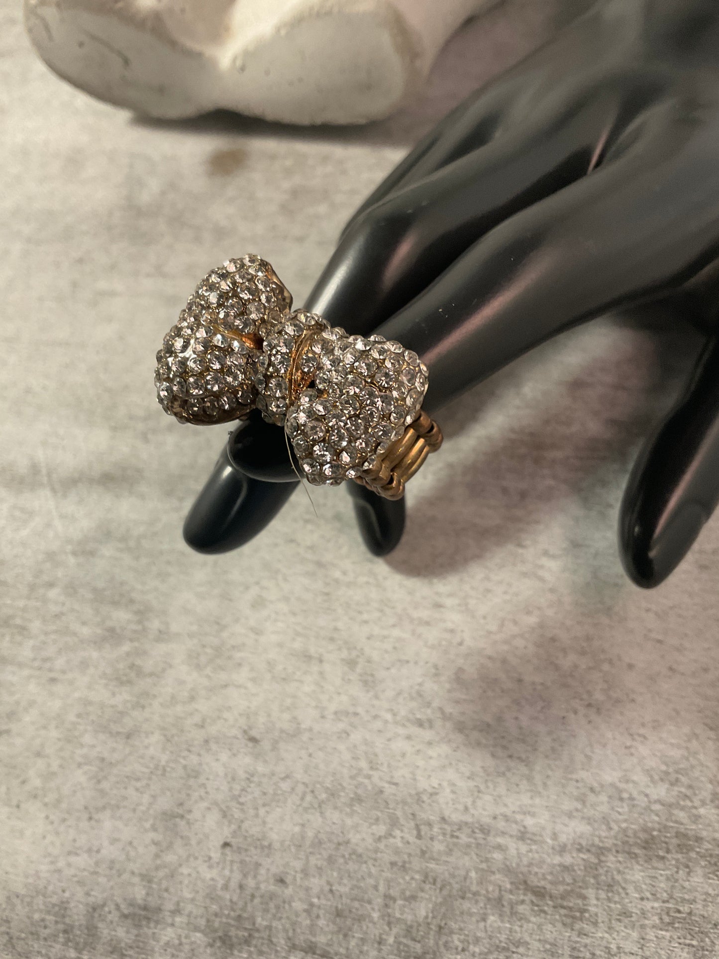 Beaded Bloom Statement Rings