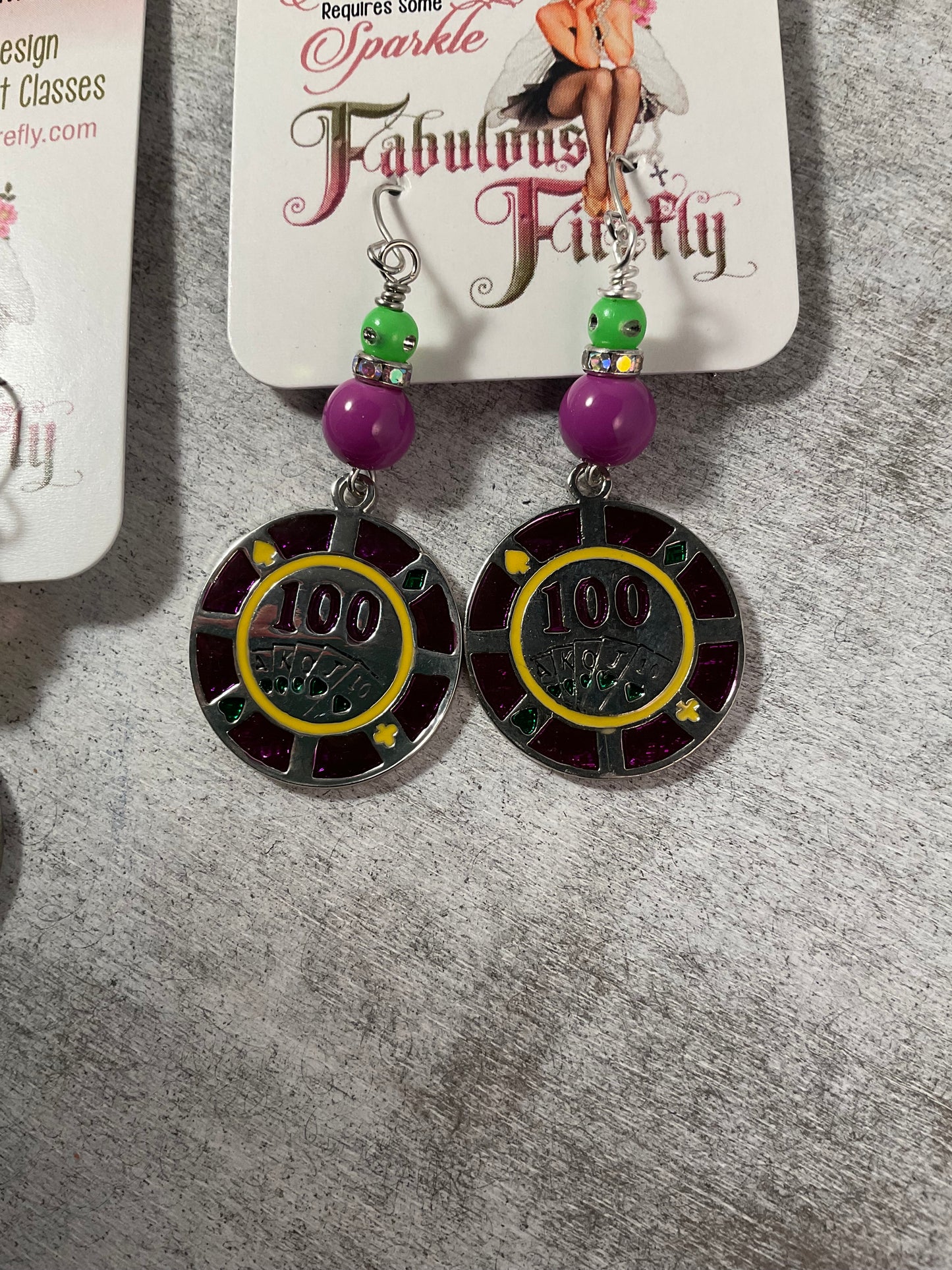 Viva Las Vegas Earrings