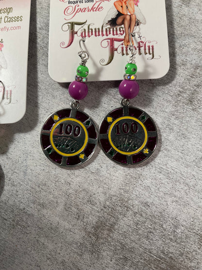 Viva Las Vegas Earrings