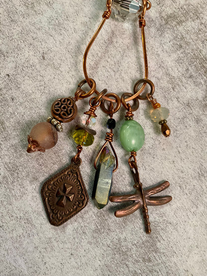The Dragonfly Collector Leather Necklace