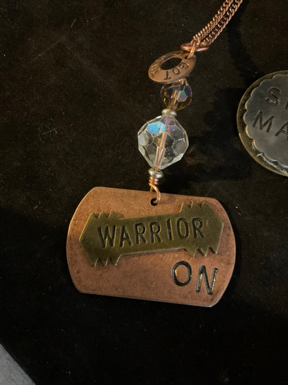 The Grit & Grace Collection - – Warrior On, Self Made & Wake Up Brave Handmade Jewelry