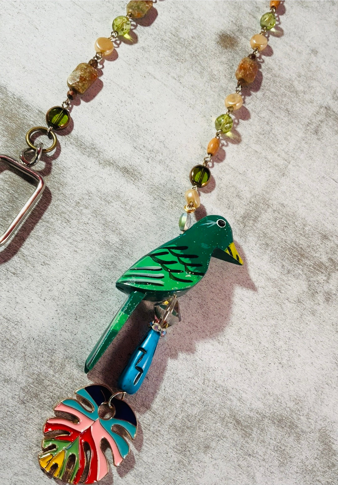 Tropical Perch — Parrot Window Hanger