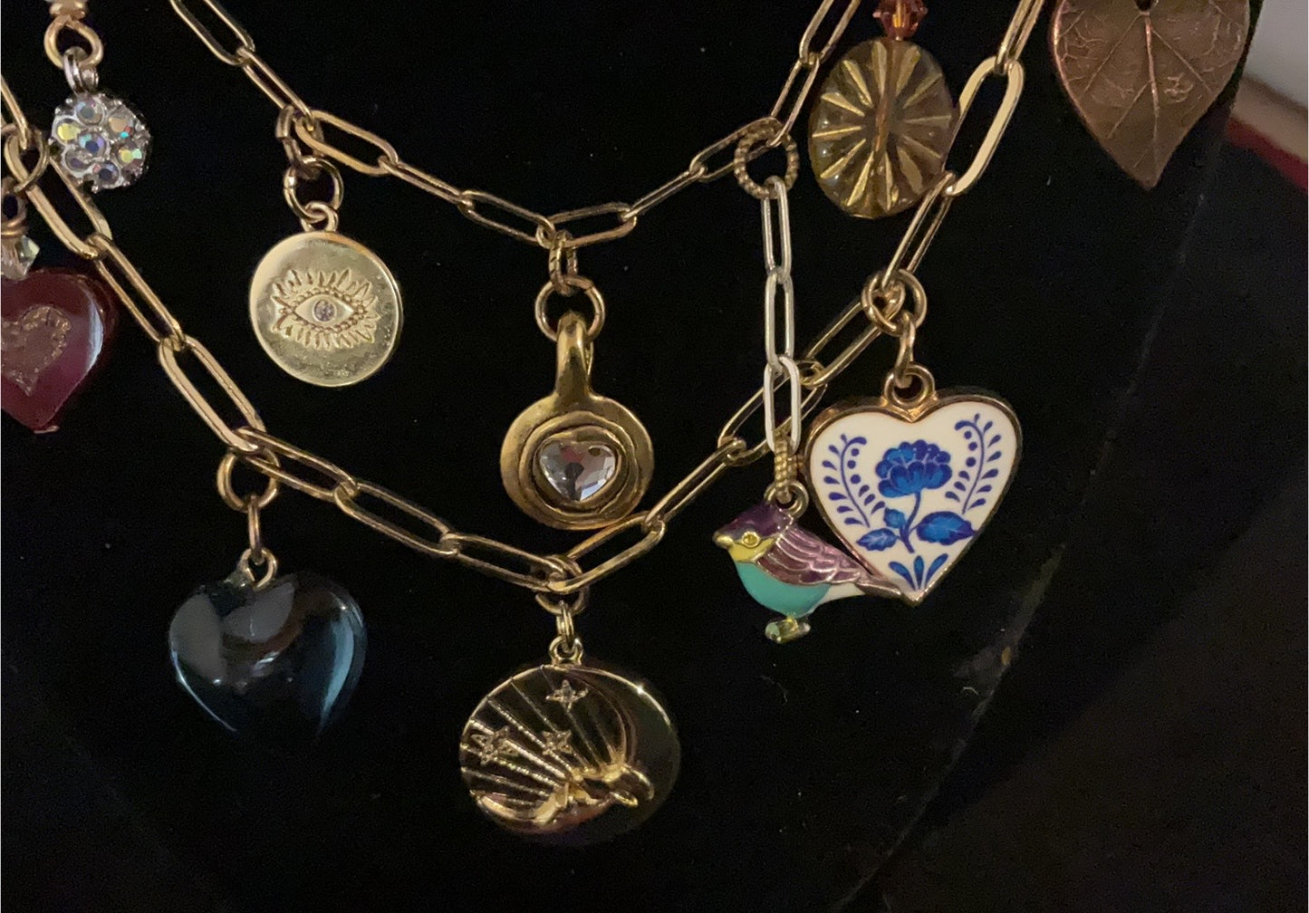 Whimsy & Wonder Double Strand Charm Necklace