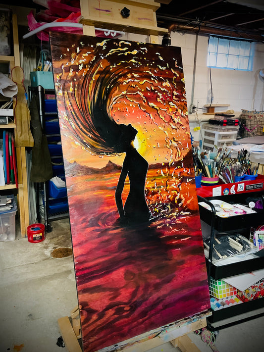 Plywood Painting