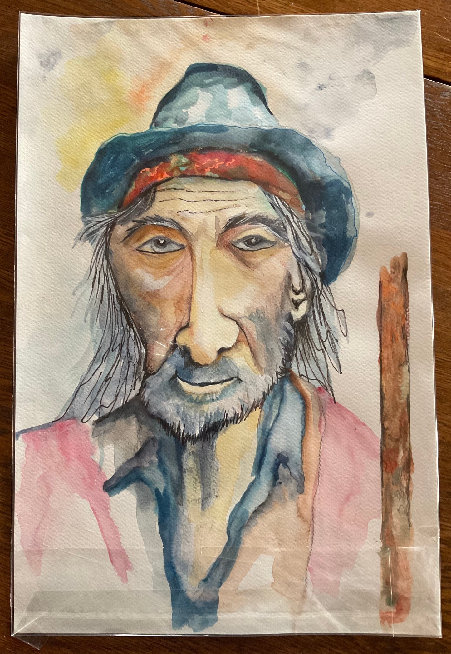 Watercolor - - Whiskers and Wanderlust