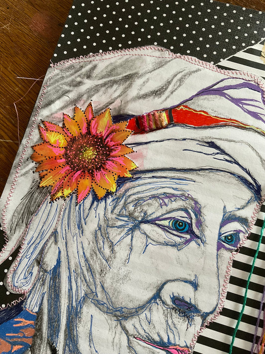 Mixed Media  - The Smoker .02