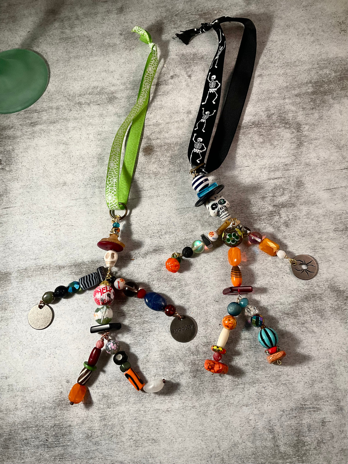 Skelly Beaded Hanging Skeleton | Large or Small
