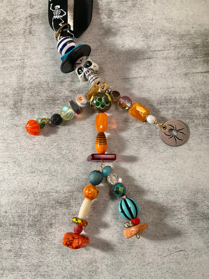 Skelly Beaded Hanging Skeleton | Large or Small