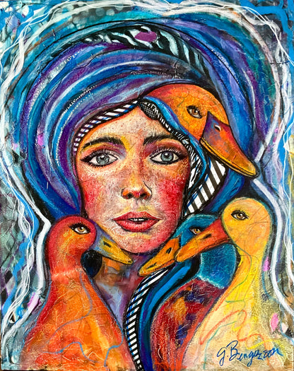 DUCKS UNLIMITED Painting