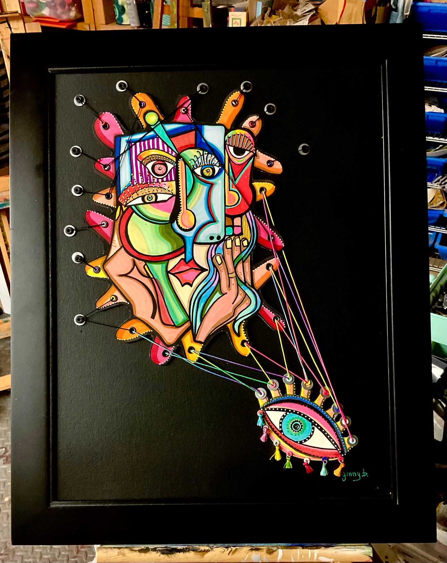 Painting - I've Got My Eye On You