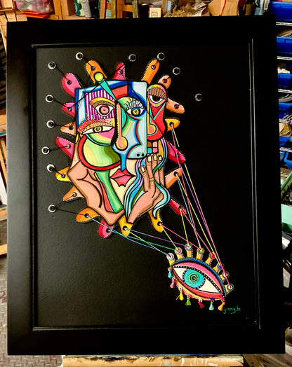 Painting - I've Got My Eye On You