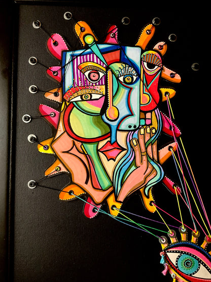 Painting - I've Got My Eye On You