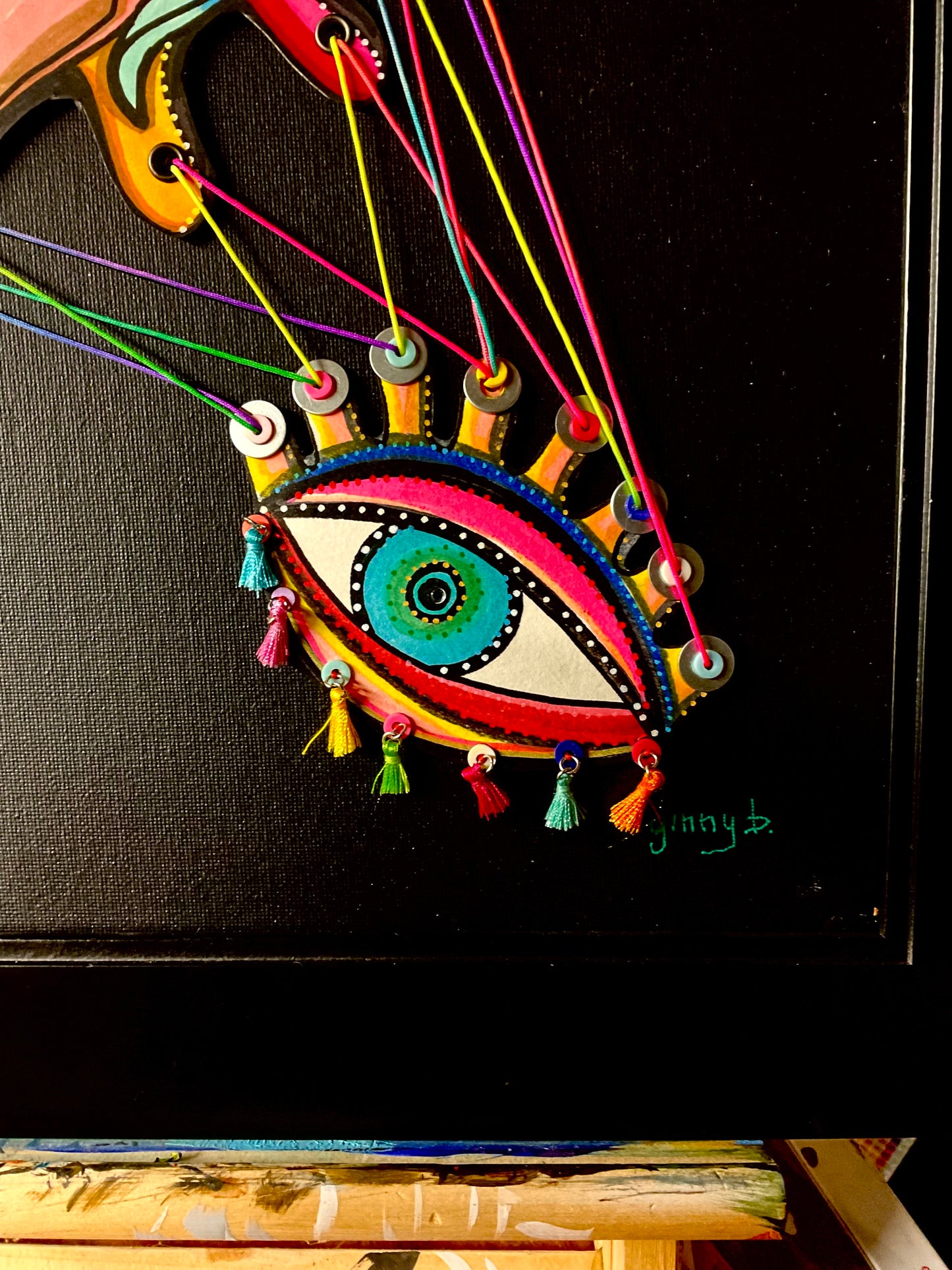 Painting - I've Got My Eye On You