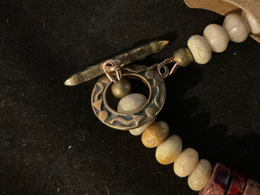 Necklace - Spirit Jasper Bear