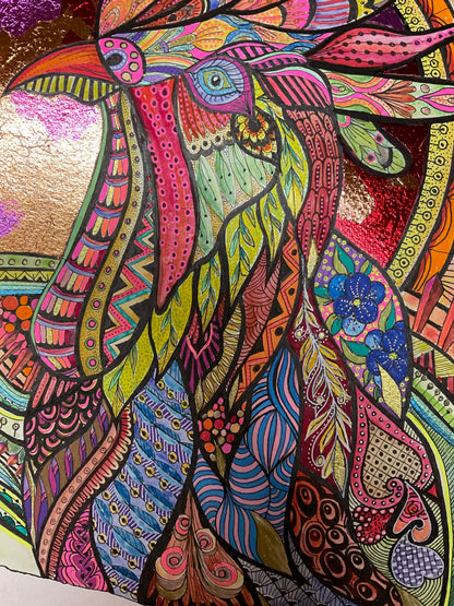 Drawing - Rise and Radiate