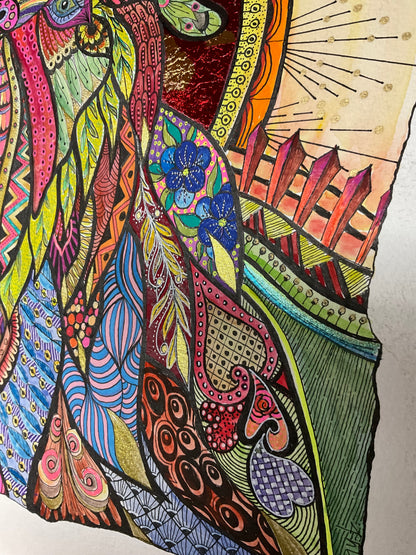 Drawing - Rise and Radiate
