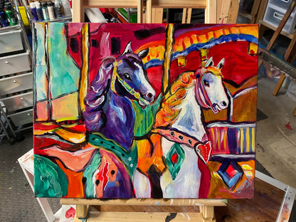 River Hills Reverie painting