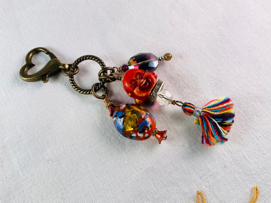 Purse Charm - Buddha Sparkle