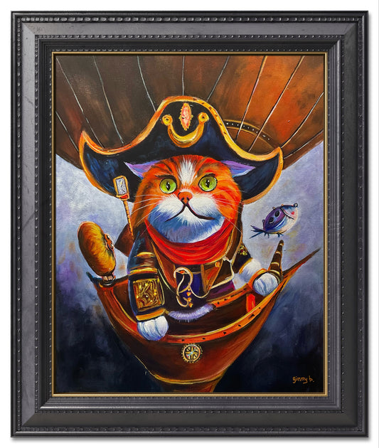 Captain Furball Painting