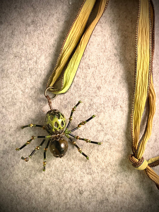 Itsy Bitsy Spider Necklace