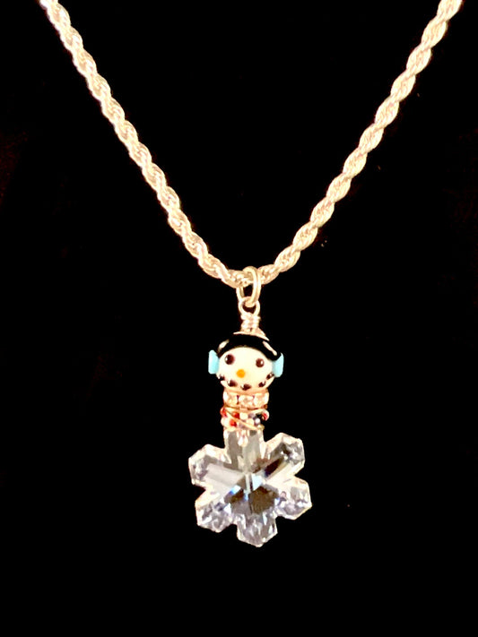 Snow Flake Fun Necklace