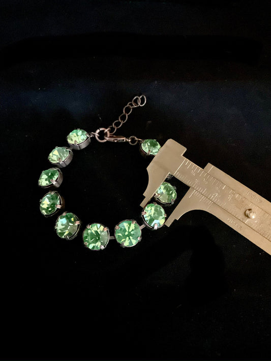 Peridot Austrian Crystal Bracelet