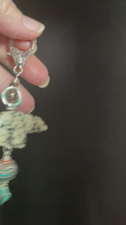 Good Luck Bear Purse Charm